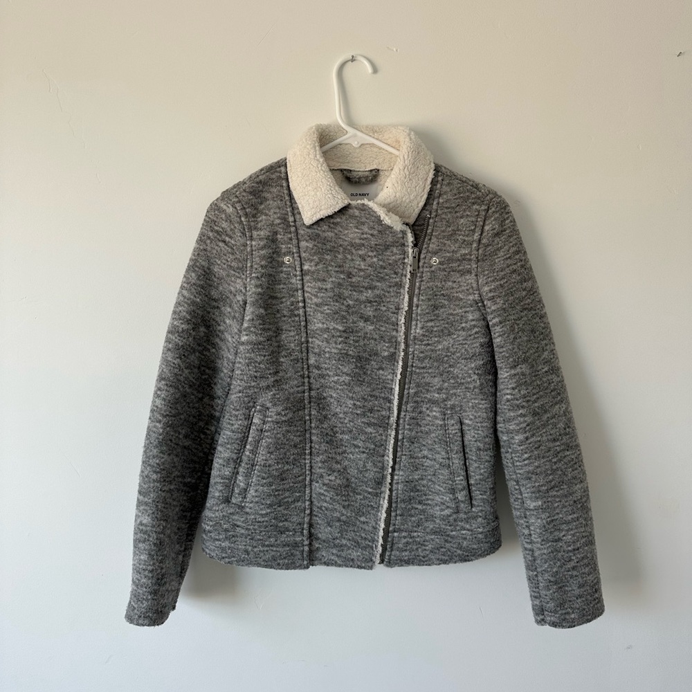 Old Navy Sherpa Moto Jacket